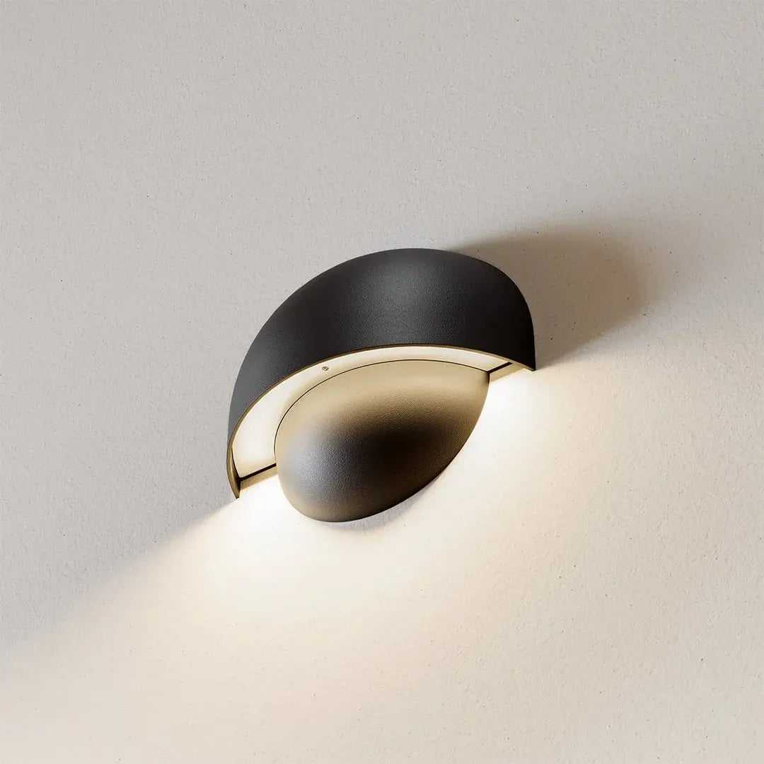 Battery-Operated LED Wall Sconce with Warm White Glow