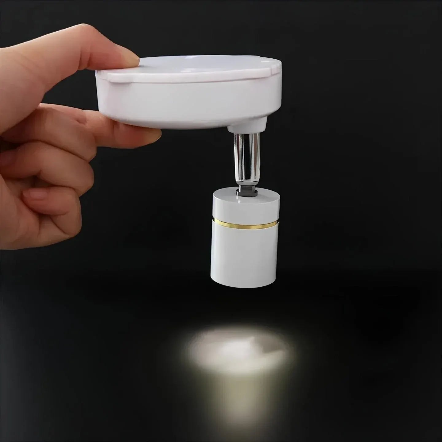 Battery-Powered Modern Adjustable LED Wall Sconce Spotlight