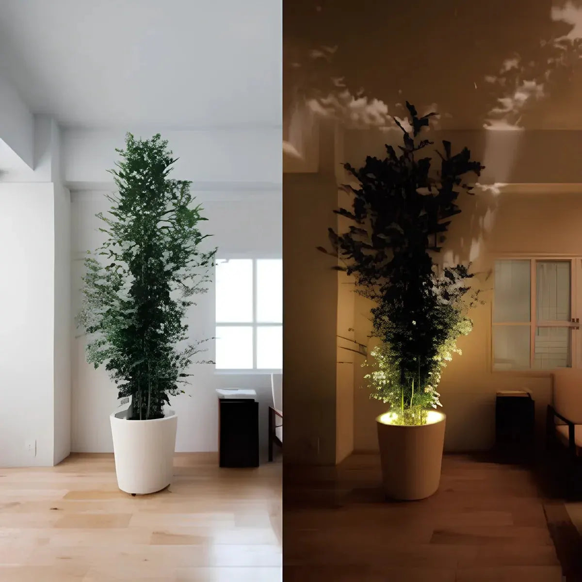 Battery-Powered Modern Adjustable LED Wall Sconce Spotlight