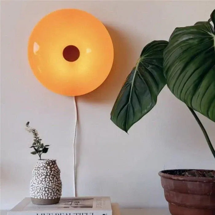 Bauhaus Round LED Donut Lamp – Modern Table & Wall Light