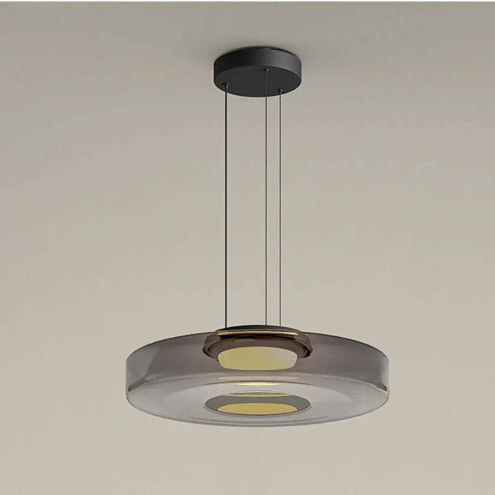 Bauhaus-Style Glass Pendant Ceiling Light Fixture