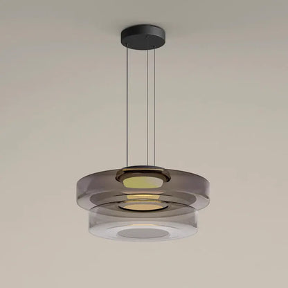 Bauhaus-Style Glass Pendant Ceiling Light Fixture