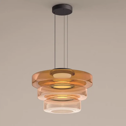 Bauhaus-Style Glass Pendant Ceiling Light Fixture
