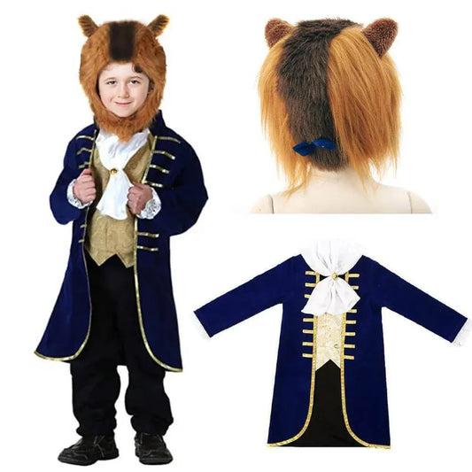 Beast-Themed Halloween Fancy Dress Outfit for Costume Parties