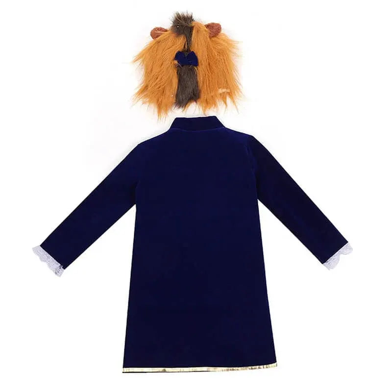Beast-Themed Halloween Fancy Dress Outfit for Costume Parties