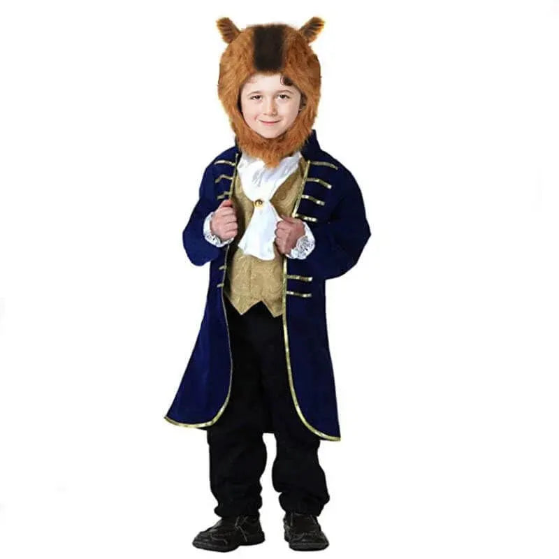 Beast-Themed Halloween Fancy Dress Outfit for Costume Parties
