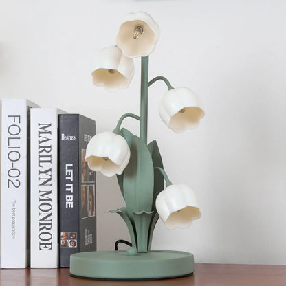 Bell Orchid Table Lamp | Elegant Floral Decorative Indoor Lighting