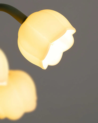 Bell Orchid Table Lamp | Elegant Floral Decorative Indoor Lighting