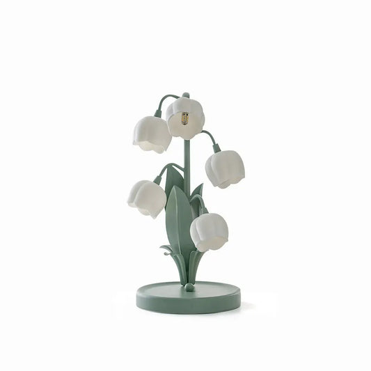 Bell Orchid Table Lamp | Elegant Floral Decorative Indoor Lighting