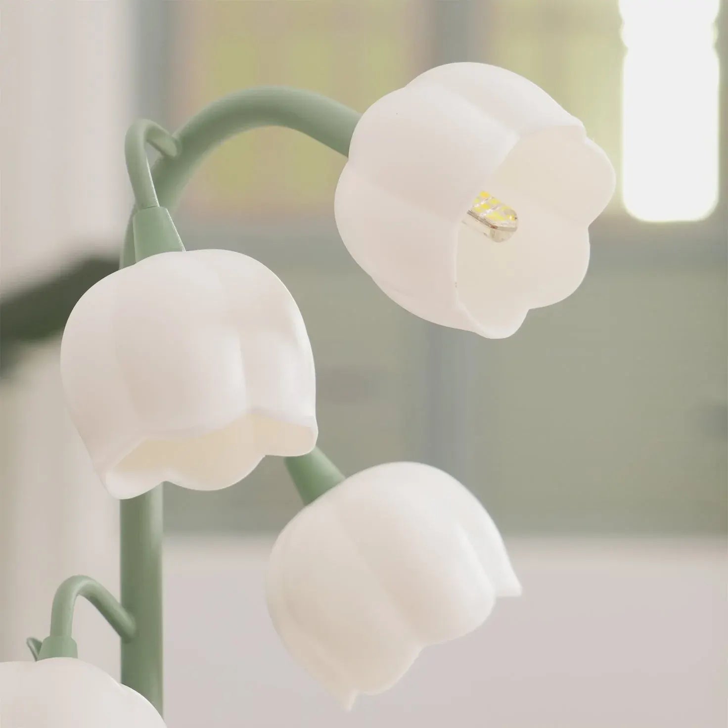 Bell Orchid Table Lamp | Elegant Floral Decorative Indoor Lighting