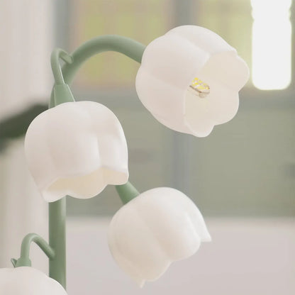 Bell Orchid Table Lamp | Elegant Floral Decorative Indoor Lighting