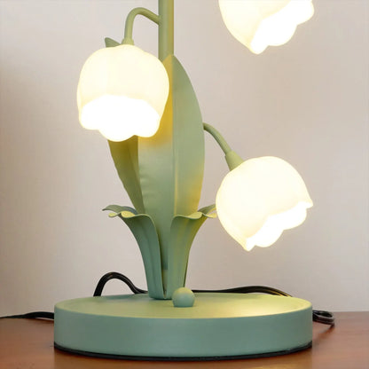 Bell Orchid Table Lamp | Elegant Floral Decorative Indoor Lighting