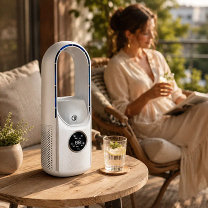 Bladeless Portable Air Cooler Fan