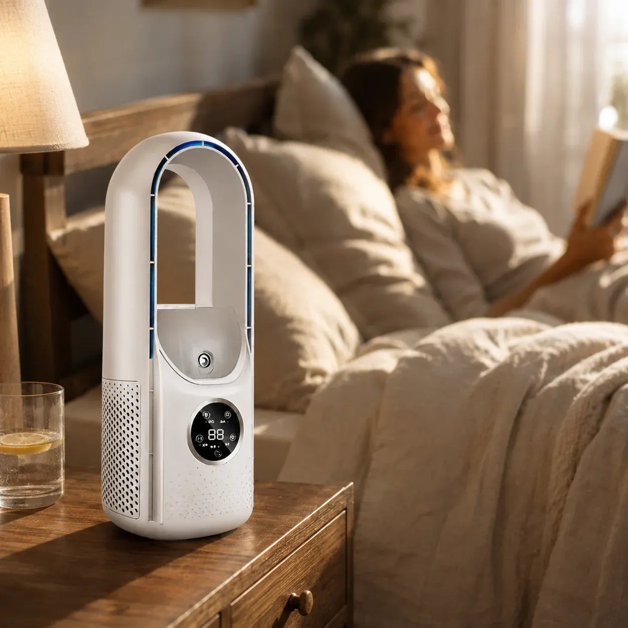 Bladeless Portable Air Cooler Fan