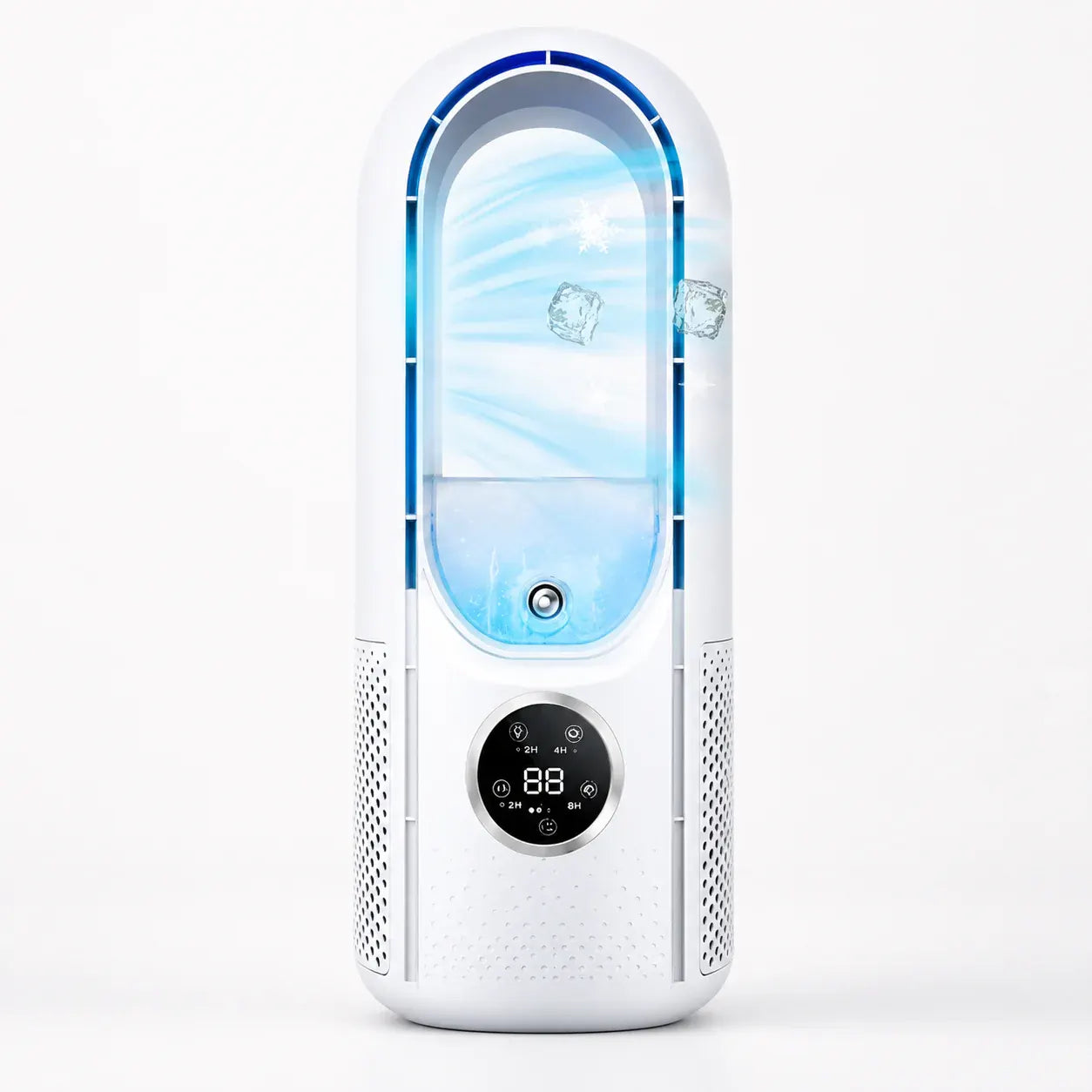 Bladeless Portable Cooling Fan with Quiet Air Conditioning