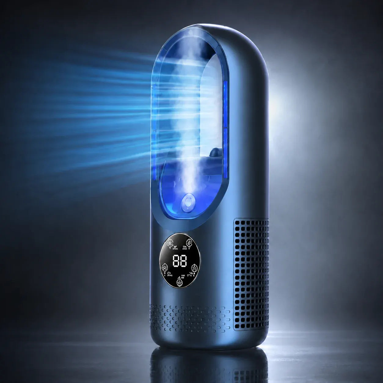 Bladeless Portable Desktop Cooling Fan Air Conditioner