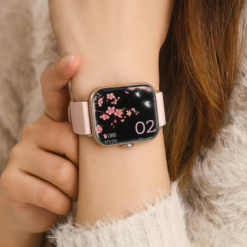 Bluetooth Smartwatch with Health Monitoring & Call Function