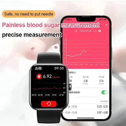 Bluetooth Smartwatch with Health Monitoring & Call Function