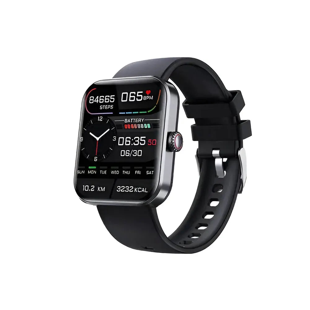Bluetooth Smartwatch with Health Monitoring & Call Function