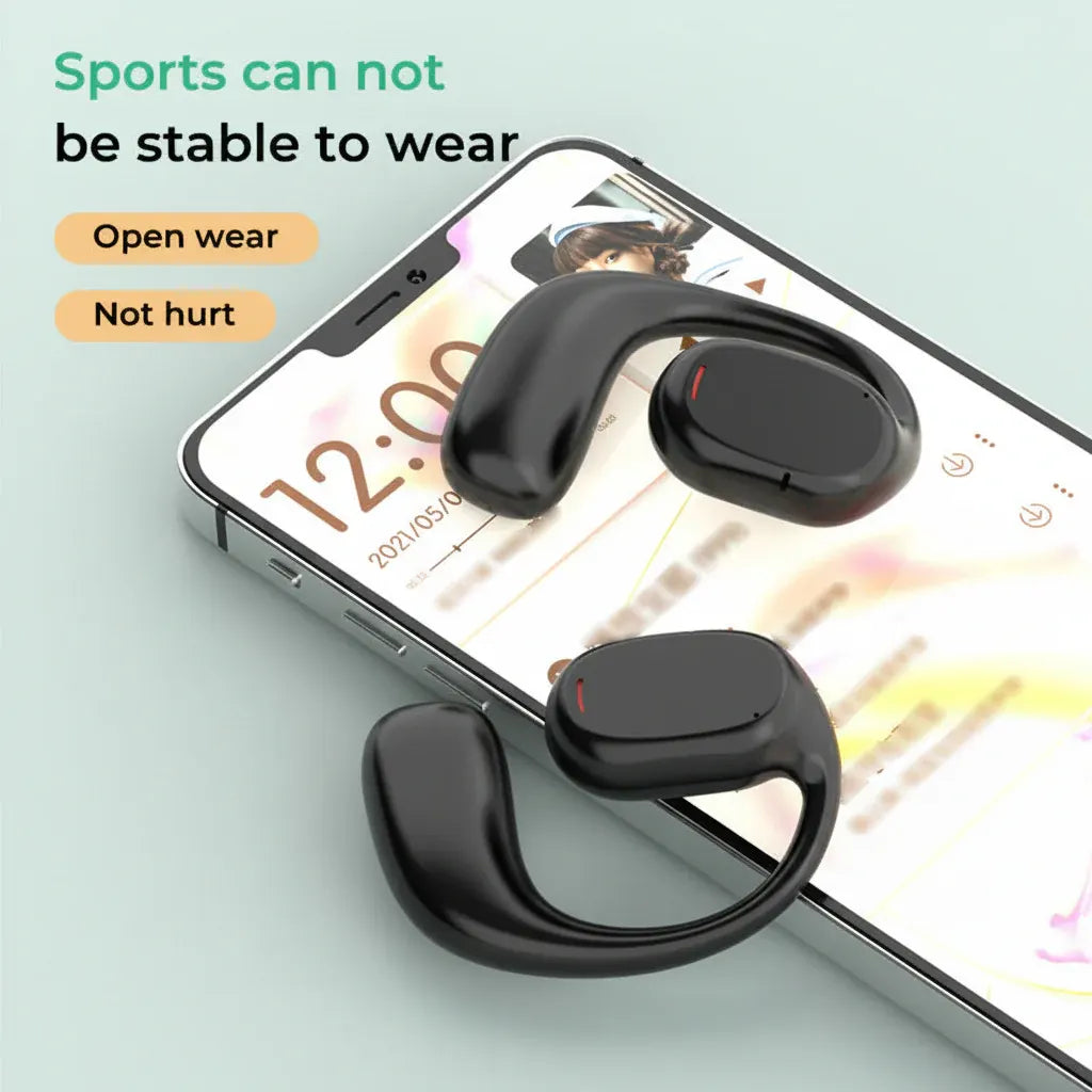 Bone Conduction Open-Ear Bluetooth Sports Earphones Wireless