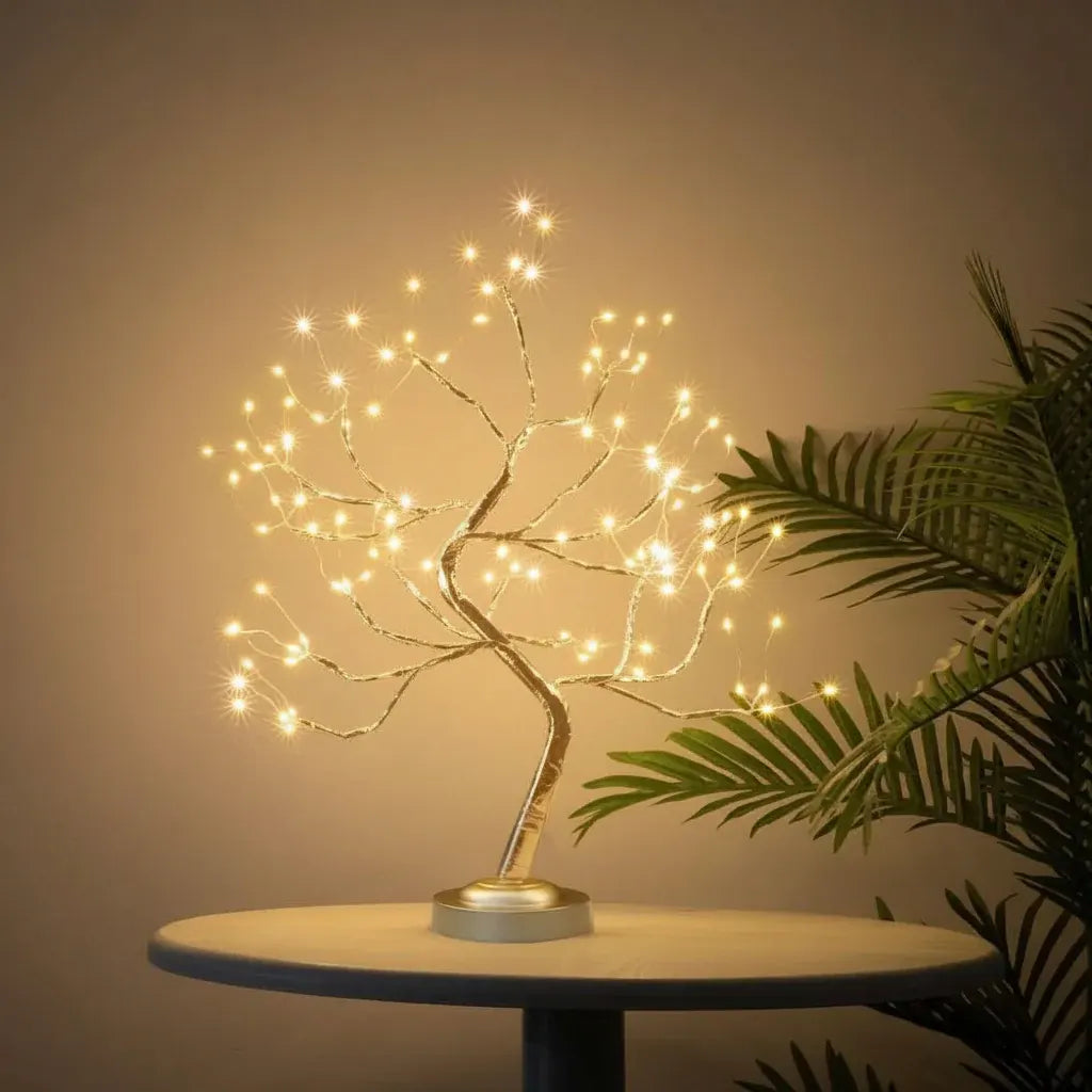 Bonsai Tree LED Table Lamp Decorative Cozy Ambient Home Accent Light