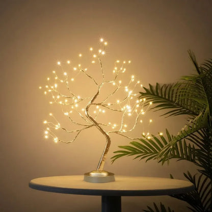 Bonsai Tree LED Table Lamp Decorative Cozy Ambient Home Accent Light