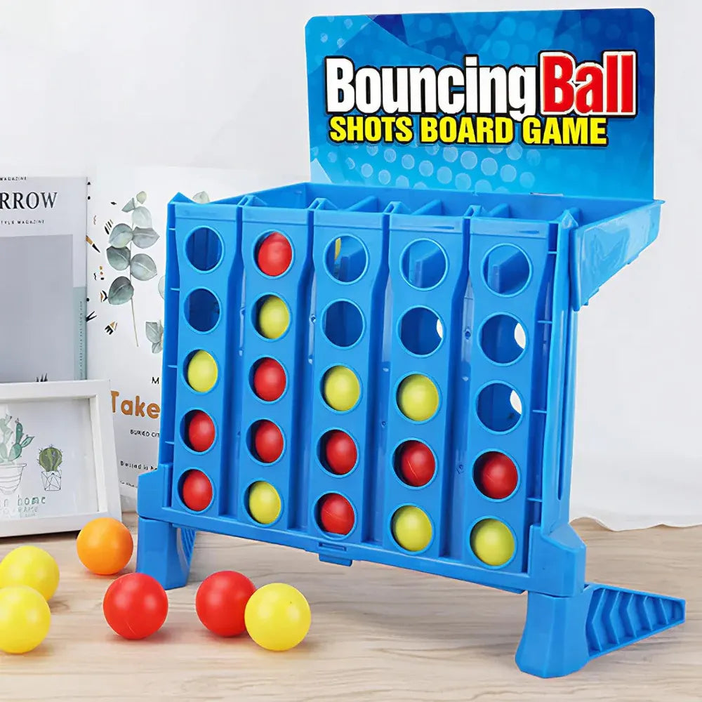Bounce Ball Family Board Game – Fun Strategy Party Activity