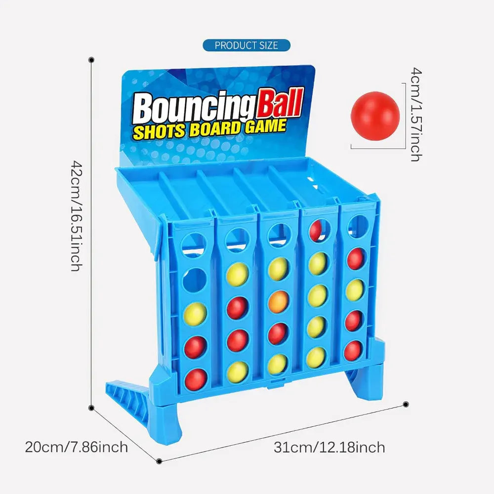 Bounce Ball Family Board Game – Fun Strategy Party Activity