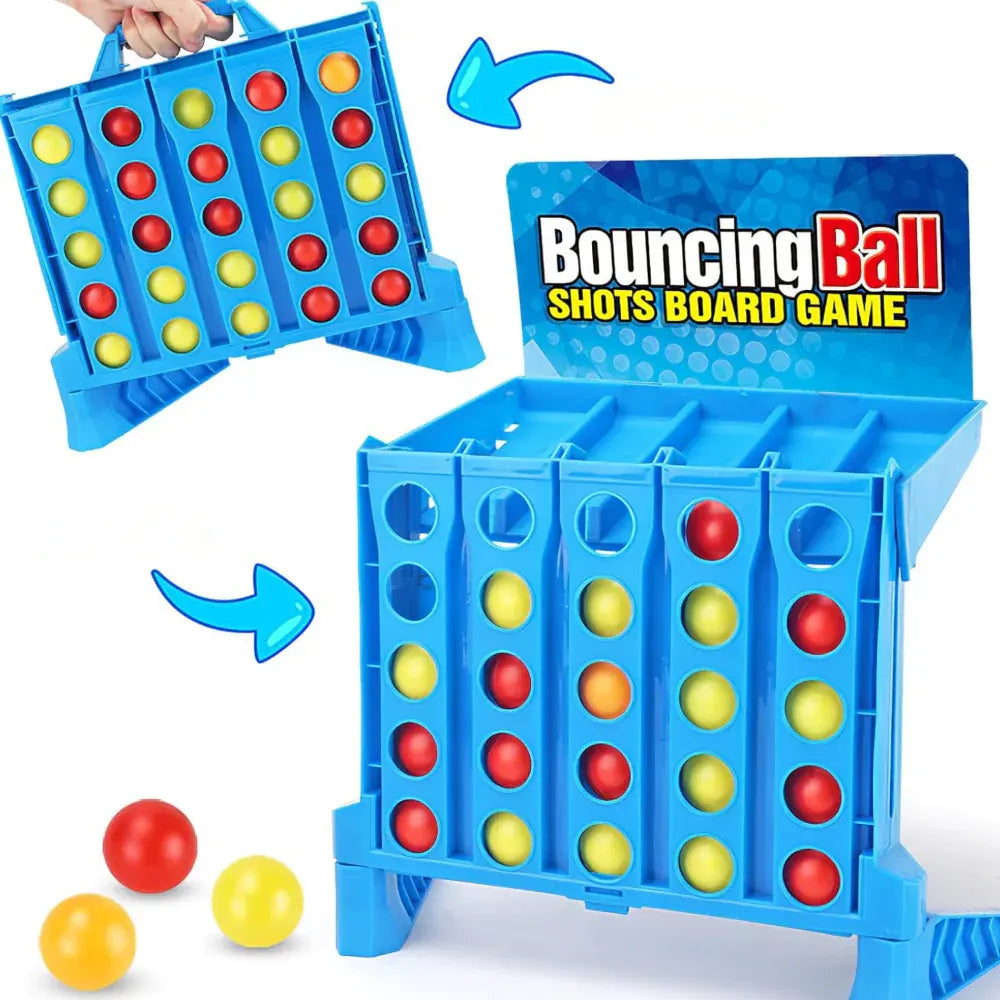 Bounce Ball Family Board Game – Fun Strategy Party Activity