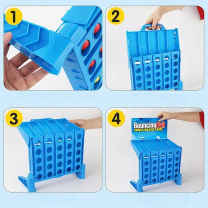 Bounce Ball Family Board Game – Fun Strategy Party Activity