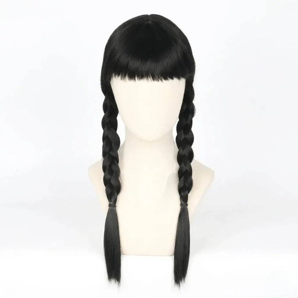 Braided Halloween Wig Costume Hair Styling Accessory