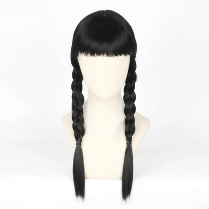 Braided Halloween Wig Costume Hair Styling Accessory