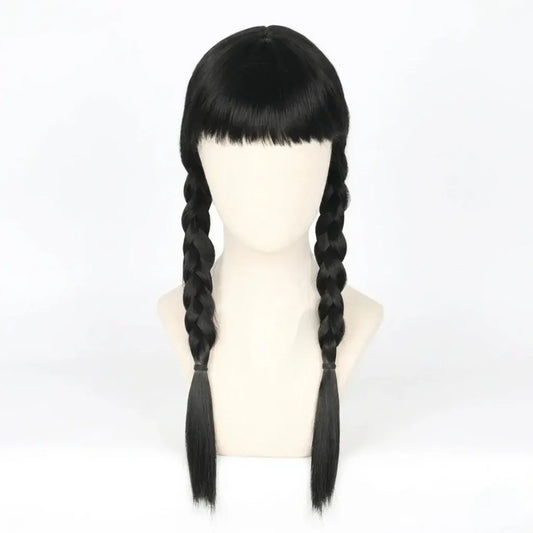 Braided Halloween Wig Costume Hair Styling Accessory