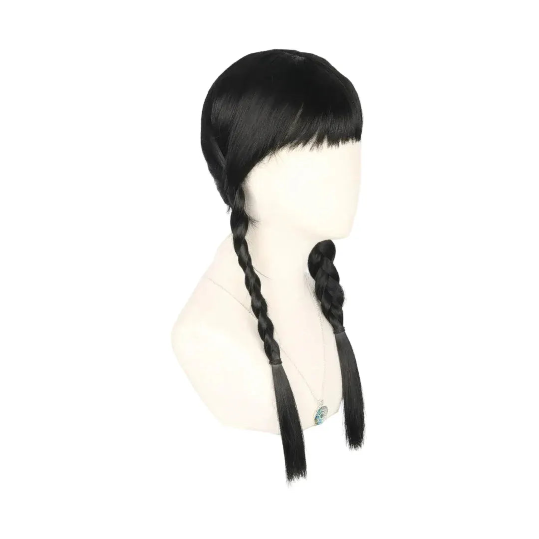 Braided Halloween Wig Costume Hair Styling Accessory