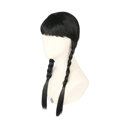 Braided Halloween Wig Costume Hair Styling Accessory