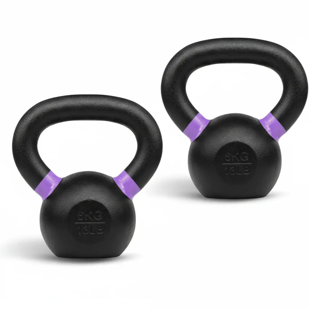 Cast Iron Kettlebell for Strength Training and Fitness Workouts