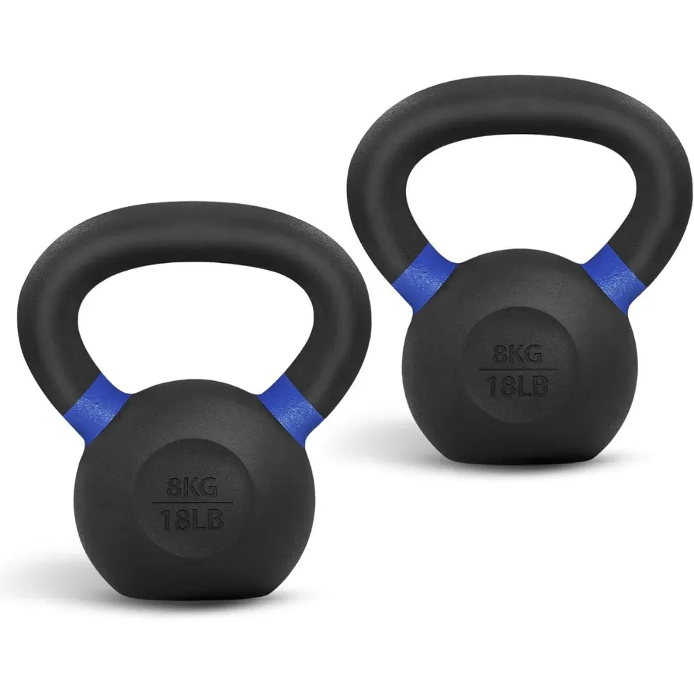 Cast Iron Kettlebell for Strength Training and Fitness Workouts