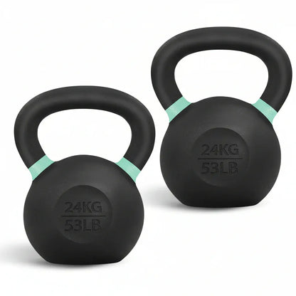 Cast Iron Kettlebell for Strength Training and Fitness Workouts