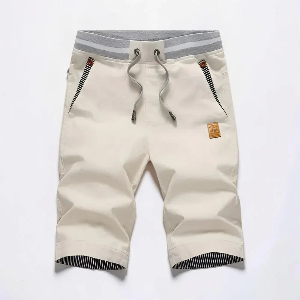 Casual Drawstring Cargo Shorts for Men with Pockets, Outdoor Bottoms
