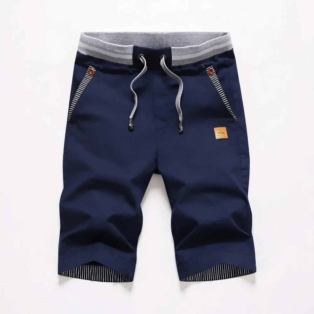 Casual Drawstring Cargo Shorts for Men with Pockets, Outdoor Bottoms