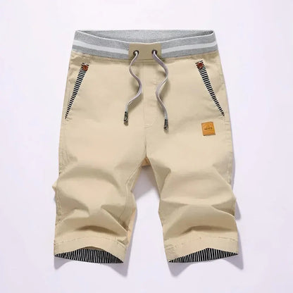 Casual Drawstring Cargo Shorts for Men with Pockets, Outdoor Bottoms