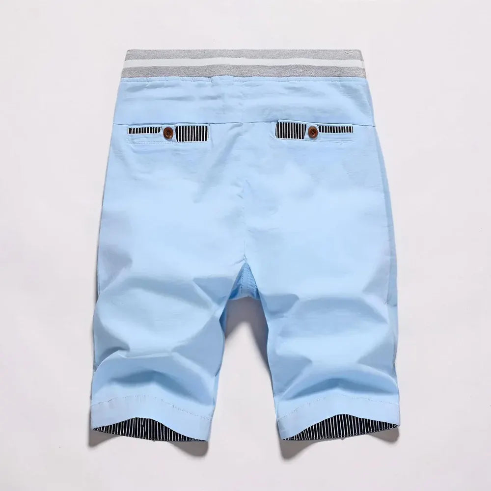 Casual Drawstring Cargo Shorts for Men with Pockets, Outdoor Bottoms