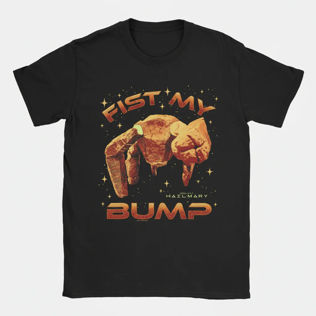 Casual Graphic Tee with Funny Rocket Space Print Design