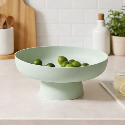 Ceramic Fruit Basket for Kitchen Counter Storage & Decor