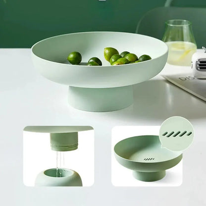 Ceramic Fruit Basket for Kitchen Counter Storage & Decor