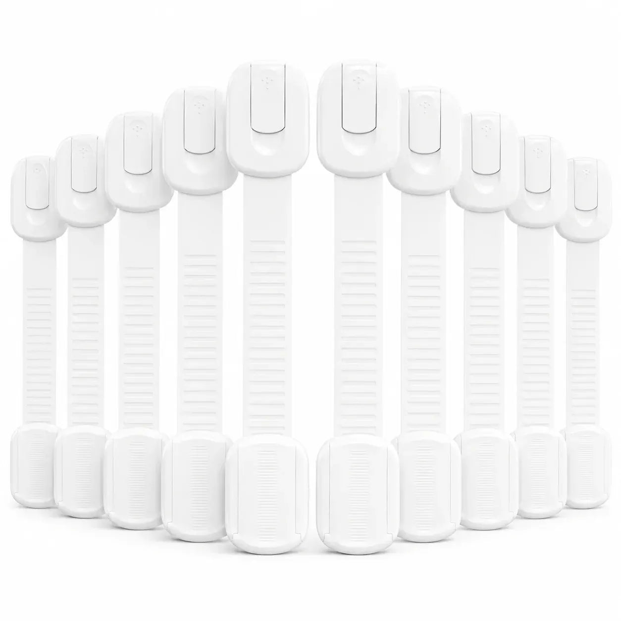 Child Safety Adhesive Cabinet Lock Straps for Baby Proofing