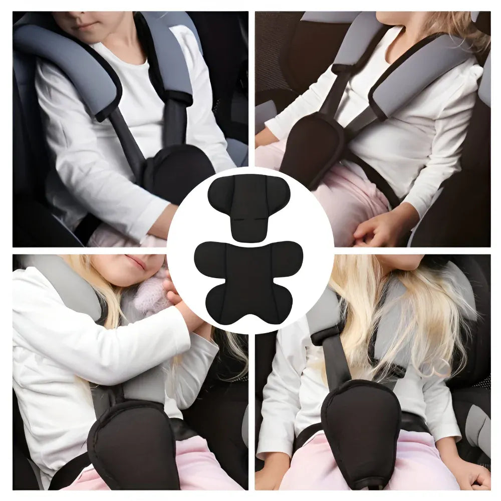 Child Travel Seat Cushion with Support Pad Insert