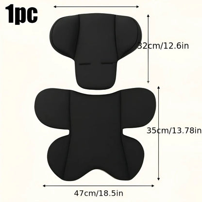 Child Travel Seat Cushion with Support Pad Insert