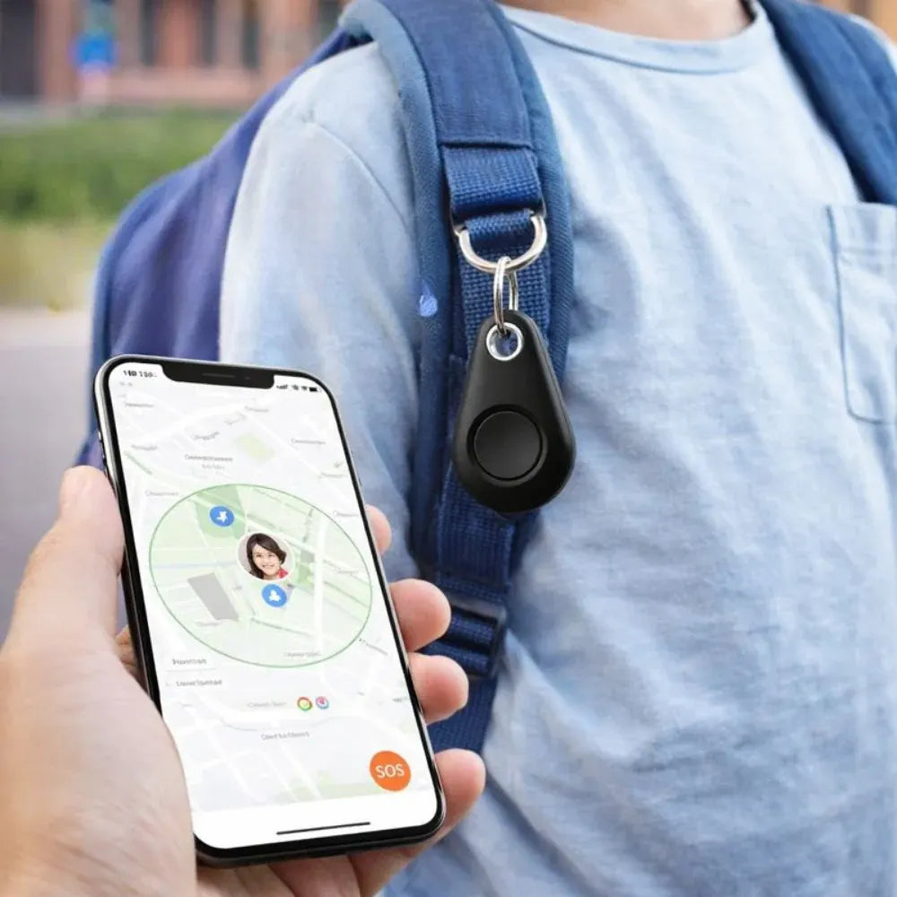 Children's Bluetooth GPS Locator with SOS Emergency Alert Device