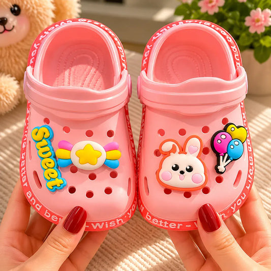 Children's Cartoon Garden Clogs Slip-On Sandals for Toddlers